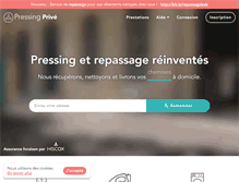 Tablet Screenshot of pressingprive.com